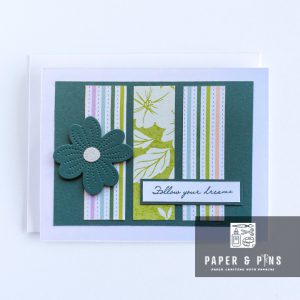 Triple Panel Flower Card